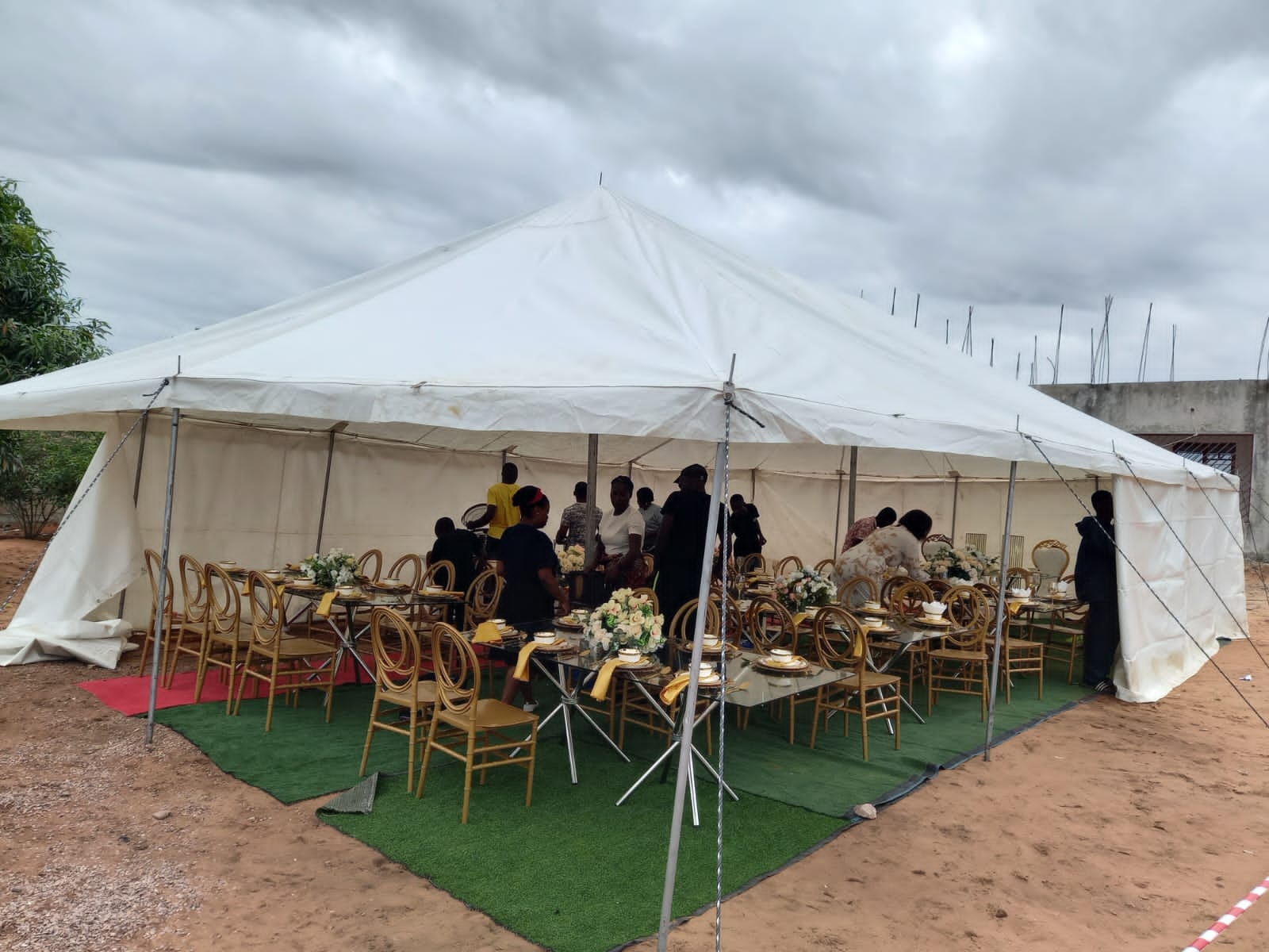 Tenda de Casamento de Luxo